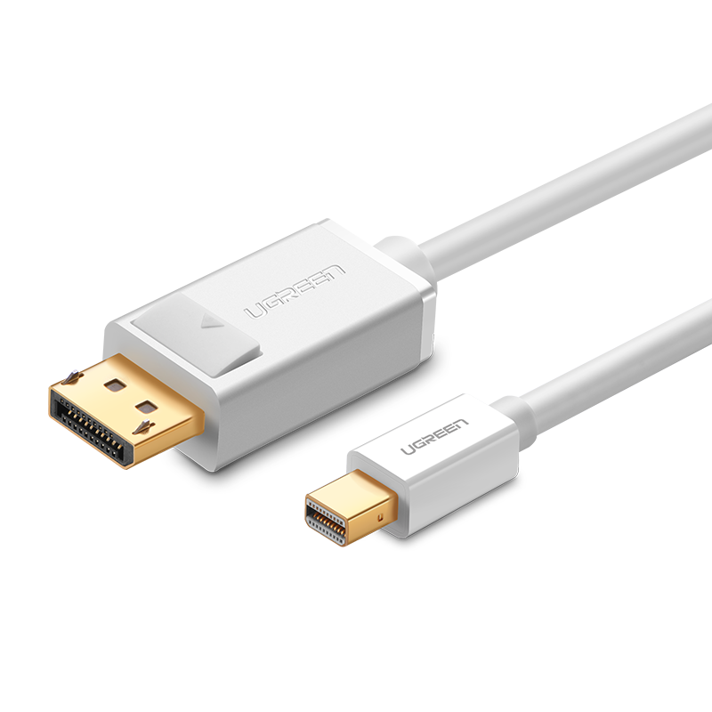 10477 Кабель Ugreen MD105 MiniDisplayPort-DisplayPort, DP v.1.2, цвет - чёрный, длина - 1,5м